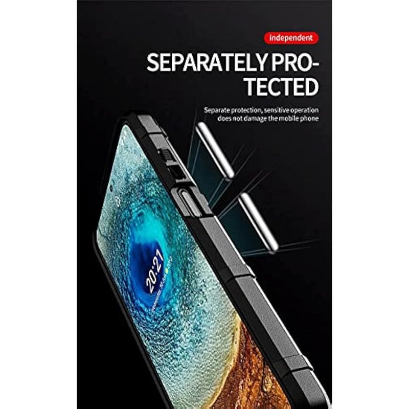 Nokia X10 /Nokia X20 Men Case,Heavy Duty Shockproof Military Grade Drop d Field Case Super Sturdy Bumper Full Body Rugged Hard Cover for Nokia X10 /Nokia X20 HD Black - Image 3